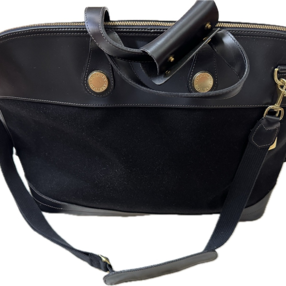 Leather & canvas carryon / weekender